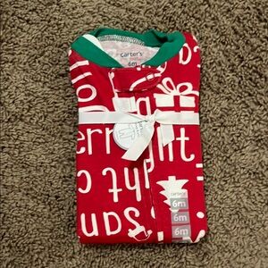 Carter's Red Holiday Kids Pajamas